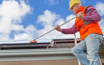 Norton In Hales soft wash roof cleaning